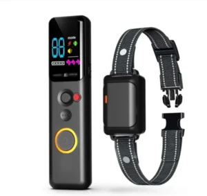 New Remote Control Dog Training Device Anti barking Auxiliary Shock Collar Outdoor Anti barking Device Intelligent Color Screen