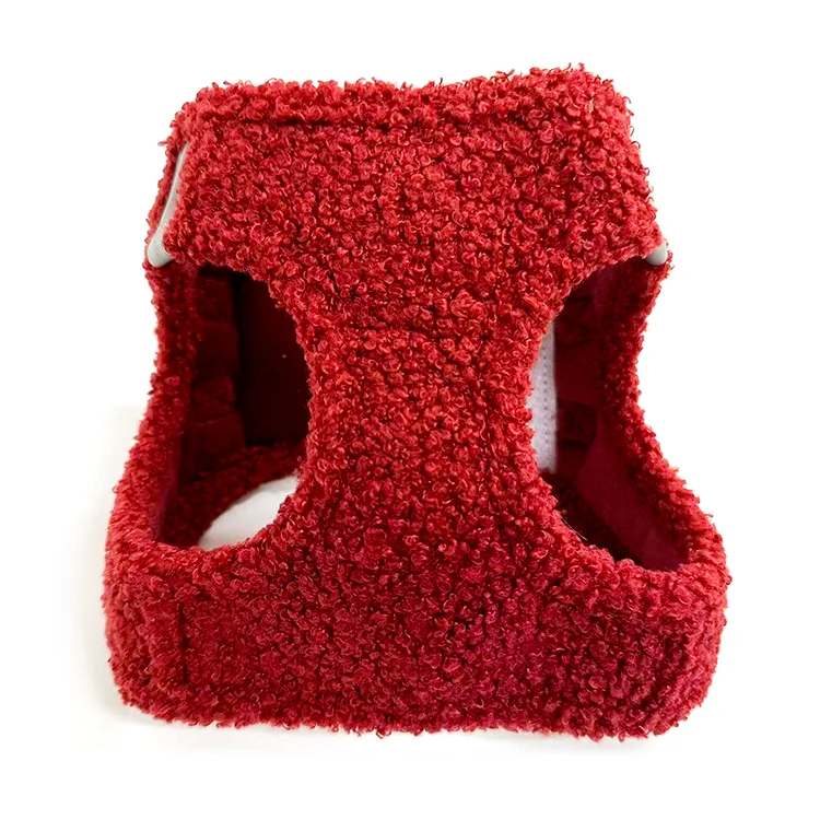 New Style Good Quality Soft Dog Harness Vest No Pull Dog Harness Fluffy Dog Harness