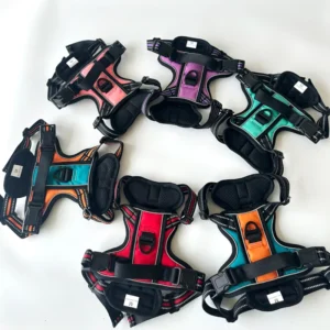 New Style Luxury Soft Adjustable Dog Harness Custom Comfortable Big Dog Harness