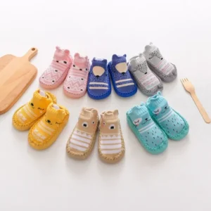 New Style Read to Ship Baby Socks Shoes Soft Soled Animal Floor Socks Children