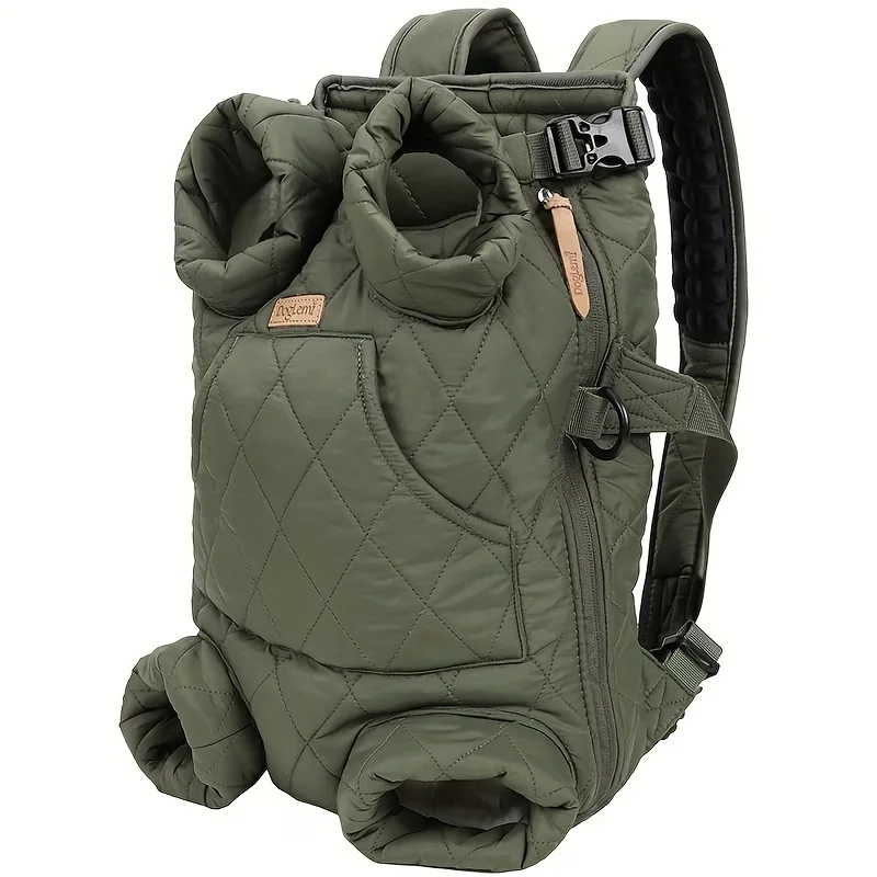 New Weather Resistant Pet Carrier Backpack Adjustable Front Dog Cat Carrier for Outdoor Travel