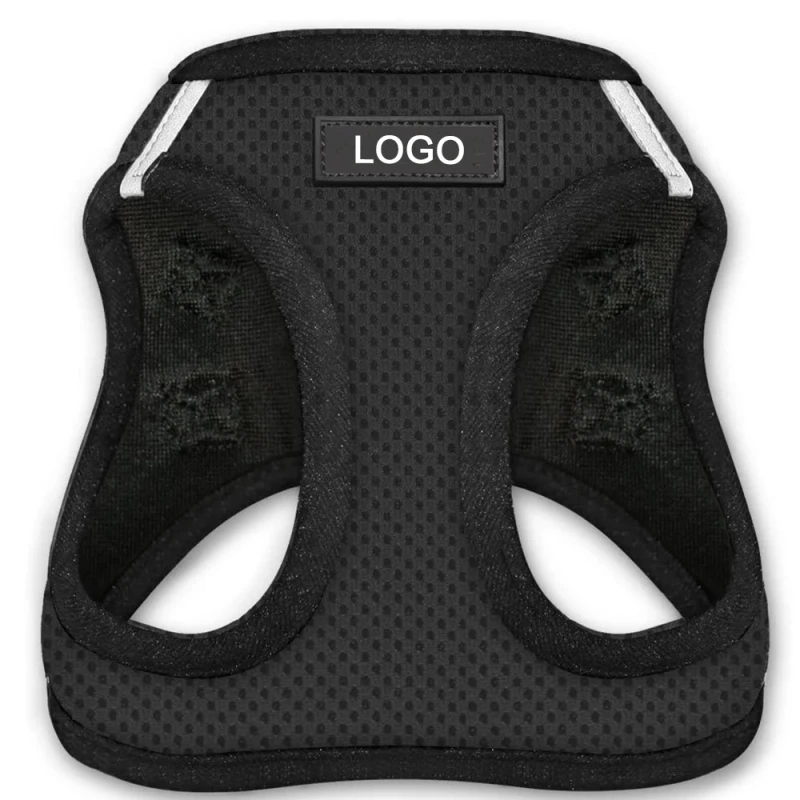 No Choke Front Clip Dog Reflective Harness Adjustable Soft Padded Easy Control Handle No Pull Dog Harness for Cats Dogs