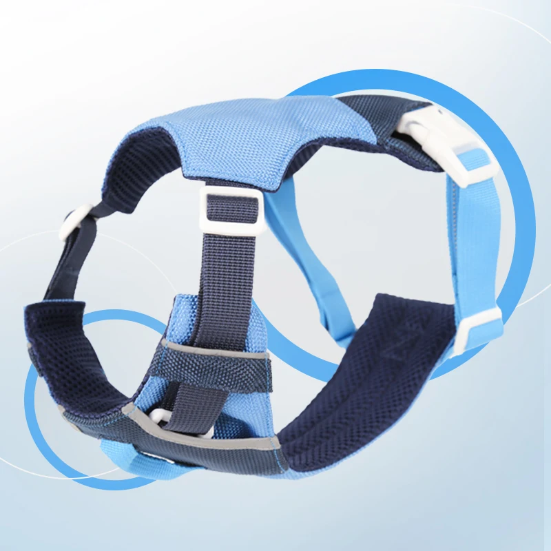 No Pull Adjustable Dog Harness Vest Outdoor Pet Walking Gear Comfortable Chest Strap for Small Medium Large Dogs