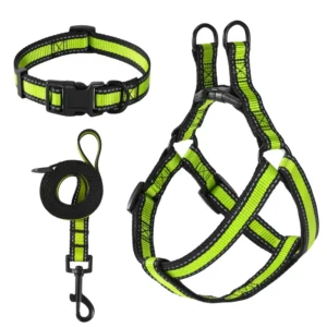 No Pull Pet Harness Simple Collar Retractable Pet Leash Dog Back and Chest Cat Dog Leash