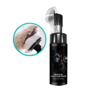 No Rinse Foaming Paw Cleanser for Dogs and Cats 150ml Pet Bathroom Cleaner Foam Convenient Pet Cleaning & Bathing Product