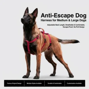 Non Pull Dog Harness with a Handle for Preventing Escape Suitable for Medium to Large sized Dogs for Running Training