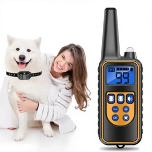 Non Shocking Smart Dog Trainer Bark Suppressant Anti Barking and Anti Disturbance 800M Remote Control for Small and Large Dogs