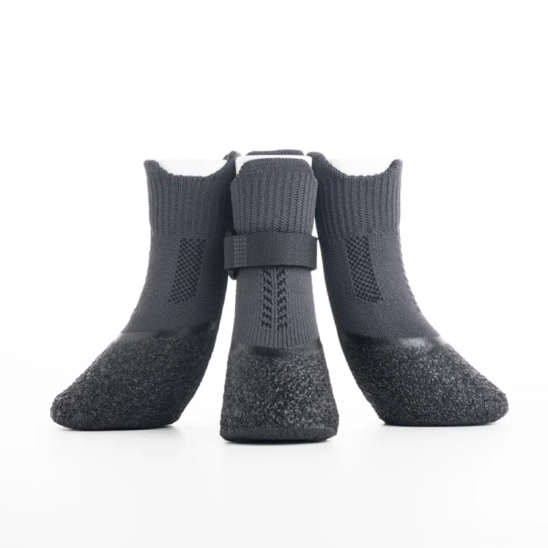 Non Slip Paw Protectors Puppy Dog Socks Anti Slip Grip Socks with Rubber & Straps