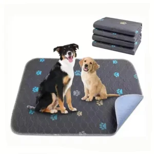 Non Slip Reusable Washable Puppy Dog Training Pee Pads Pet Absorbent Mat Dog Pee Pads Waterproof Moisture Proof Pet Mat