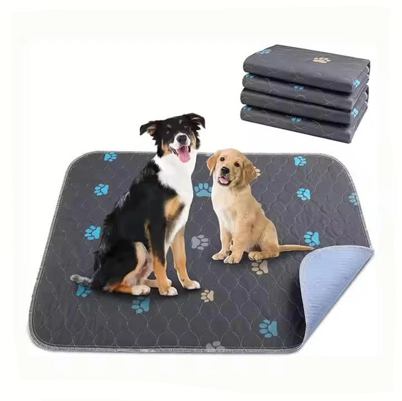 Non Slip Reusable Washable Puppy Dog Training Pee Pads Pet Absorbent Mat Dog Pee Pads Waterproof Moisture Proof Pet Mat