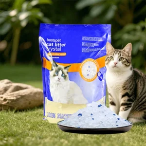 Non slip Silicone cat Litter Reduces Cleaning Efforts and Is Suitable for All Seasons at Home