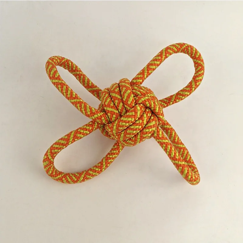 Nylon Cartoon Rope Knot Interactive Durable Funny Chew Toy for Dogs