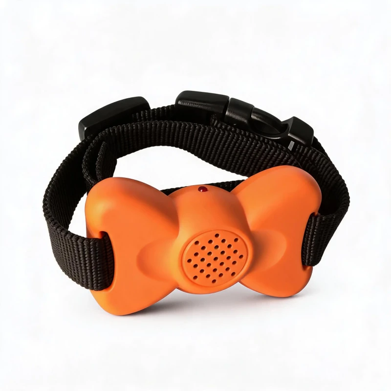 Nylon Lightweight Bark Control Pet Training Collar with Voice Recording and Vibration Dog Behavior Trainer for All Dogs