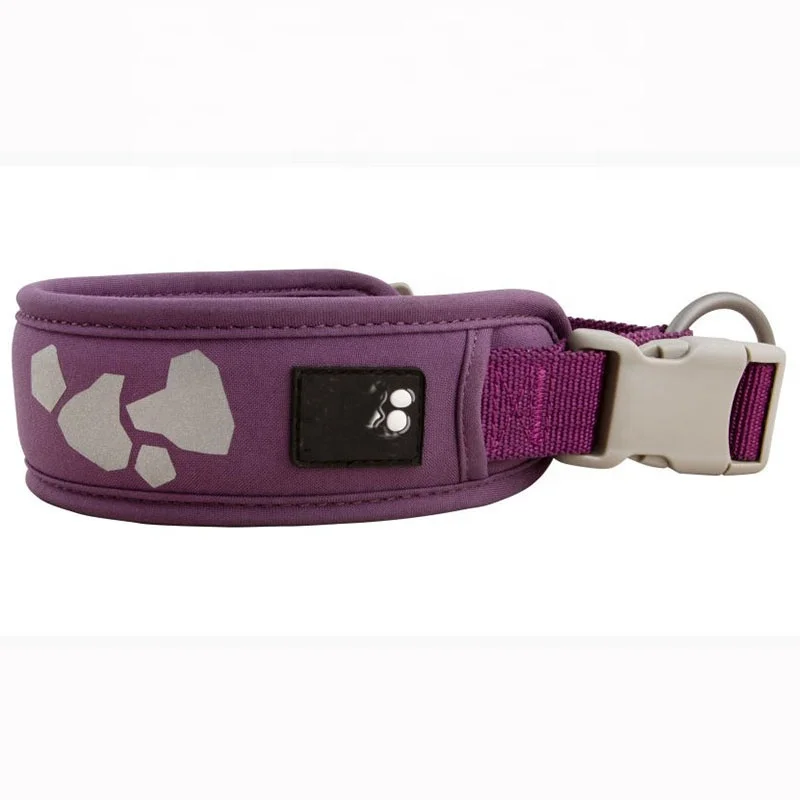 Nylon Pet Harness Handmade Dog Collar Leash with Personalized Logo Simple Solid Pattern