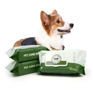 OEM 100Pcs Pet Bathing Wet Wipes Mini Pet Wipes for Dogs