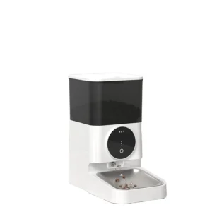 OEM 4.5L Eco Friendly Automatic Pet Feeder with Tuya App Control Smart Stainless Steel Bowl for Cats and Dogs