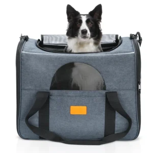 OEM Cat & Dog Airline Approved Soft Sided Pet Carrier Portable Travel Carrier with Maximum Pet Weight Limit 18 Pounds