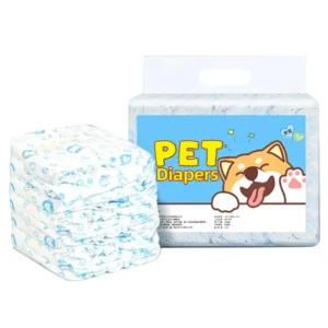 OEM Custom Disposable Leakproof Dog Diapers Male Puppy Wrap Non Woven Super Absorbent Odor Control Gel Indoor Pet Care