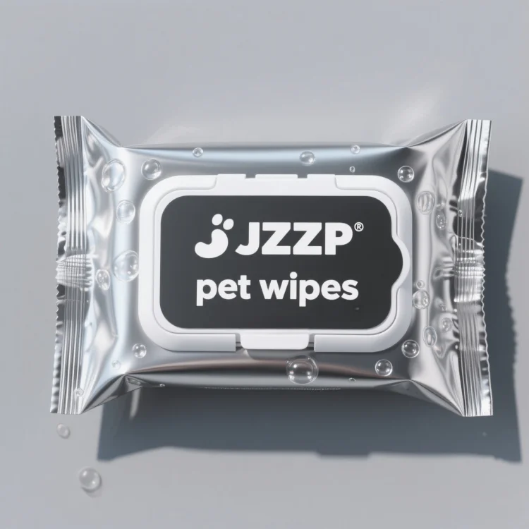 OEM Custom Logo Sustainable Soft Paper Gentle Aloe Pet Wipes for Dogs