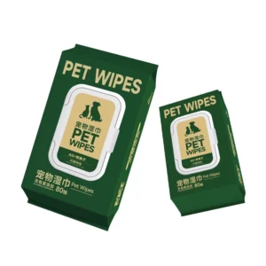 OEM Customizable Pet Wet Wipes 100 Sheets Special No Wash Cleaning Deodorizing for Cats Dogs
