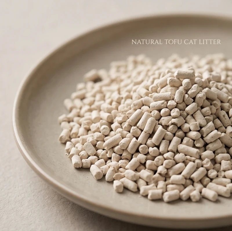OEM Easy to Clean Biodegradable Cat Litter Strong Agglomeration for 6L