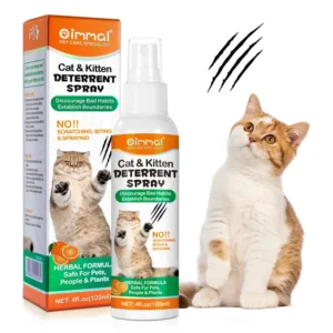 OEM Herbal Formula Pet Training Spray No Scratch Deterrent Spray for Dogs Cats Pet Behavior Training Cat Deterrent Spray