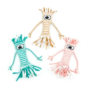 OEM Interactive Puzzle Bite Resistant Puppies Pet Toys for Dogs Braid Rope Knot Chewing Dog Toy Pets Accessories