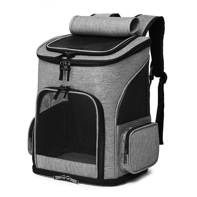 OEM Large Space Expandable Pet Carrier Dog Carrying Backpack Airline Approved Pet Carrier Dog