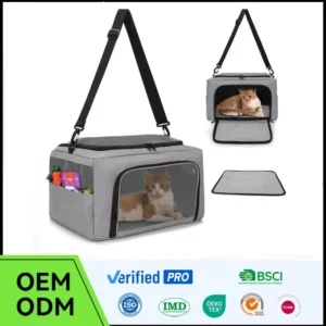 OEM Lightweight Safe Pet Carrier Tote Handbag Cat Dog Pet Bag Pet Sling Carrier