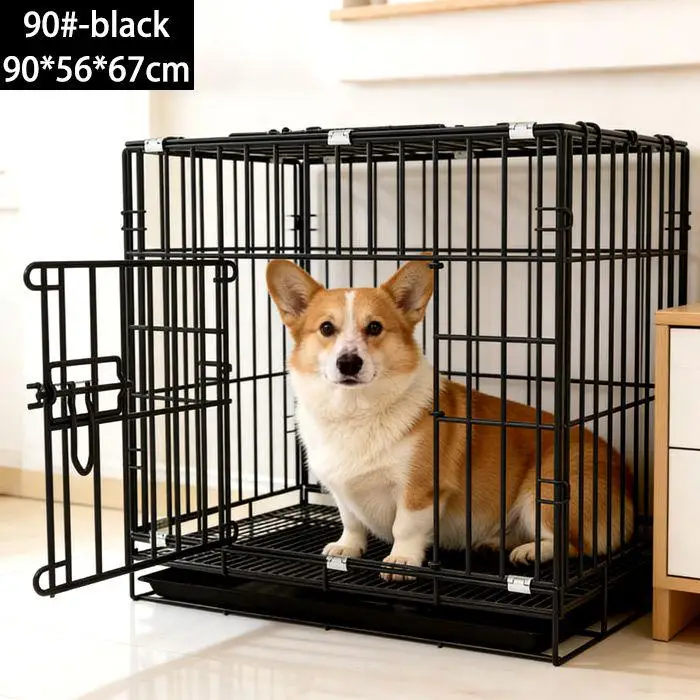 OEM Manufacturing Dog Cages Large Order Small Breed Dog Training Cage Portable Wire Pet Transport Cage