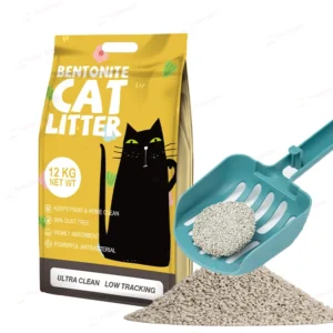 OEM Newest Product 99% Dust Free Highly Absorbent Strong Clumping Low Tracking Premium Broken Bentonite Cat Litter