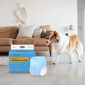 OEM ODM 360° Leak proof Disposable Breathable Female Dog Quick drying Highly Absorbent Paper Urine Pet Diapers