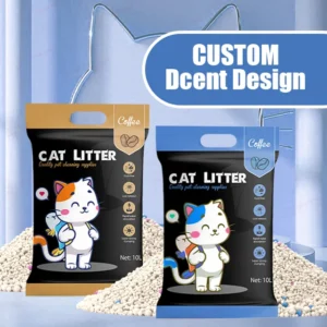 OEM ODM Apple Scent Dust Free Strong Clumping Arena Para Gatos Ball Shaped Bentonite Cat Litter Sand
