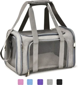 OEM ODM Cat Carrier Dog Carrier for Medium 15lbs Cats Puppies Comfortable Lightweight Travel Pet Carrier