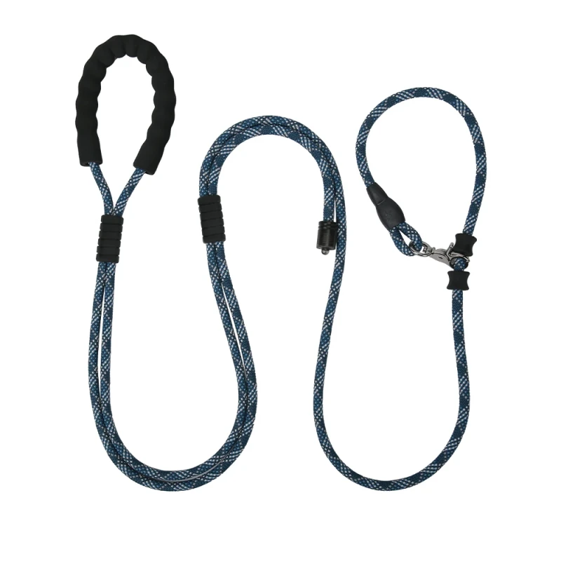 OEM ODM Custom Logo Handsfree Durable Pet Collar Leash Set Retractable Multi-Function Cross-body Dog Cat Lead Rope Sleeve