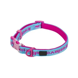 OEM ODM Custom Logo Neoprene Padded Fashion Soft Reflective Cat Dog Collar Tactical Adjustable Durable Outdoor Pet Collar