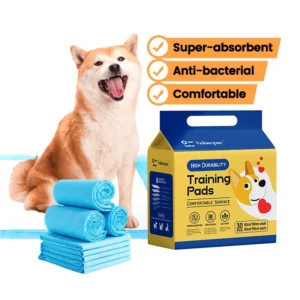 OEM ODM Custom Logo Puppy Diaper Training Disposable Pet Urine Pee Absorption Pads for Dogs