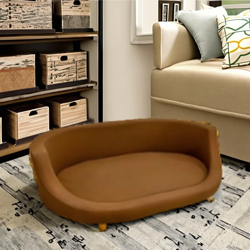 OEM ODM Customizable Comfortable Medium Large Dog Sofa Innovation Fashion Design Pet Houses Furniture