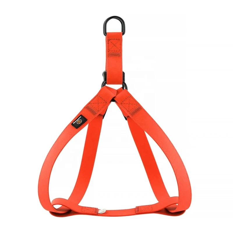 OEM ODM Customized PVC Waterproof Step in Rushing Out Proof Various Color Pet Dog Harness Pet Accessories