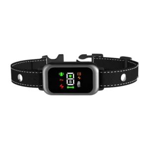 OEM ODM D70 Plastic Color Screen Smart Automatic Bark Deterrent Training Collar Vibration Electric Shock Waterproof Rechargeable