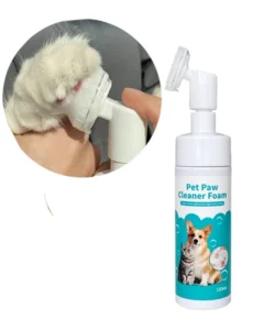OEM ODM Dog Paw Cleaner with Silicone Brush Pet Dog Shampoo Pet Paw Cleaner Foam Pet Urine Cleaner Foam for Paw