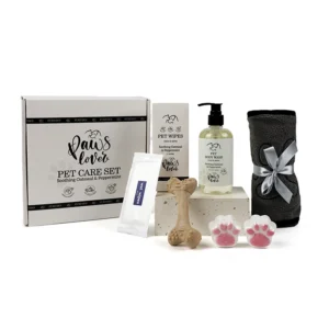 OEM ODM Effective Cleaning Pet Care Gentle Formula Natural Ingredient Pet Bath Gift Set for Pet Birthday Celebration