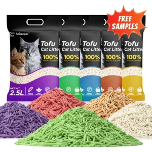 OEM ODM Highly Absorbent Quick Clumping Low Dust Eco Friendly Tofu Cat Litter