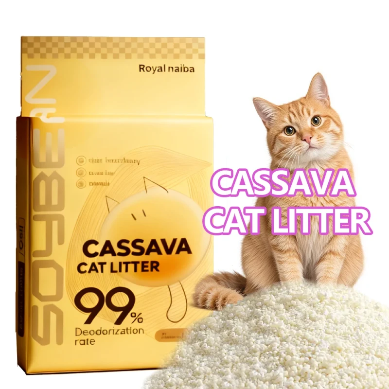 OEM ODM Low Price Custom 5L 10L Biodegradable Dust Free Strong Clumping Eco Friendly Easy Clean Cat Litter