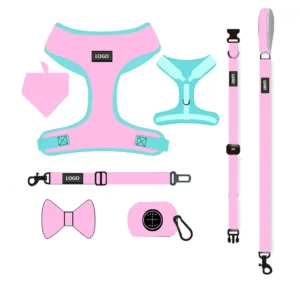 OEM ODM Luxury Sublimation Dog Harness Blank Vest Pet Collars Leashes Harnesses