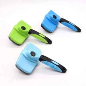 OEM & ODM Manufacturer Dog Pet Hair Grooming Shedding Self Cleaning Slicker Brush