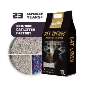 OEM ODM Manufacturers Supplier Sale Premium Cat Litter Dust Free Clumping 99% Natural Bentonite Cat Litter