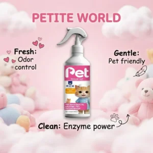 OEM ODM Pet Waste Urine Feces Odor Decomposing Spray With Activated Carbon Photocatalyst Odor Capture System