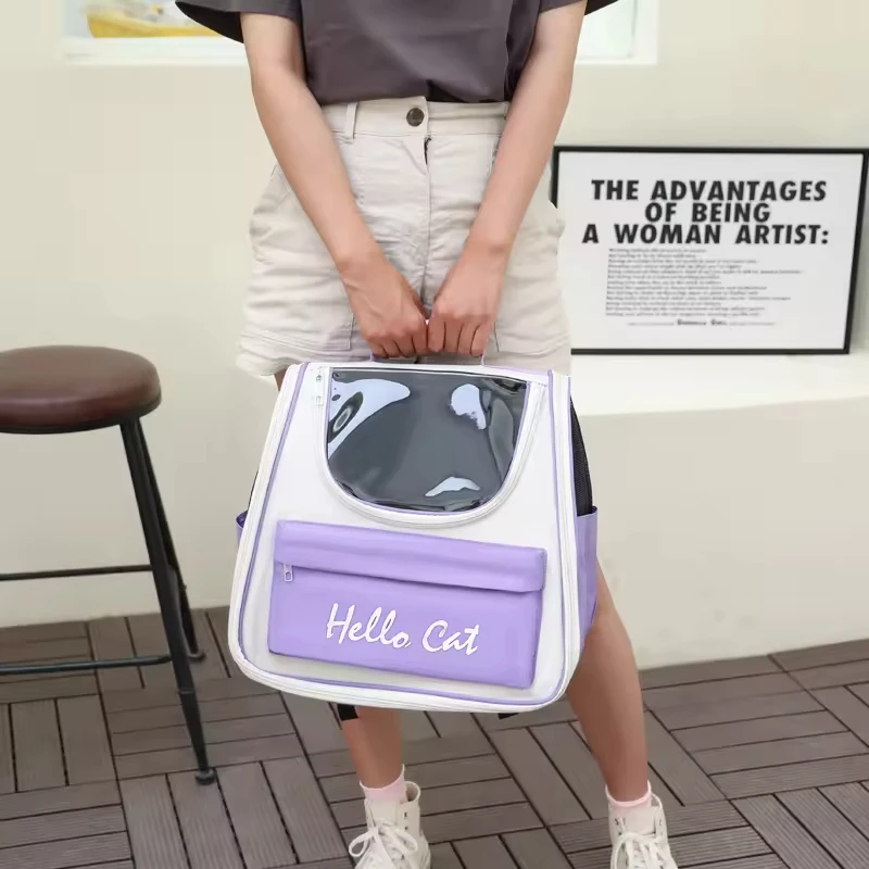 OEM ODM Portable Carrier Quadrate Carrier Ping Website Portable Cat Cat Round Carrier