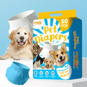 OEM ODM Premium Eco friendly Super Water Absorption 6 Sizes Dog Pet Pee Diaper